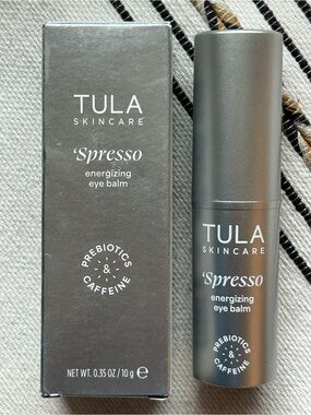 TULA Skincare ‘Spresso Energizing Eye Balm 0.35 oz Full Size NIB